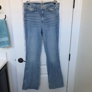 Classic Light Blue Flare Jeans